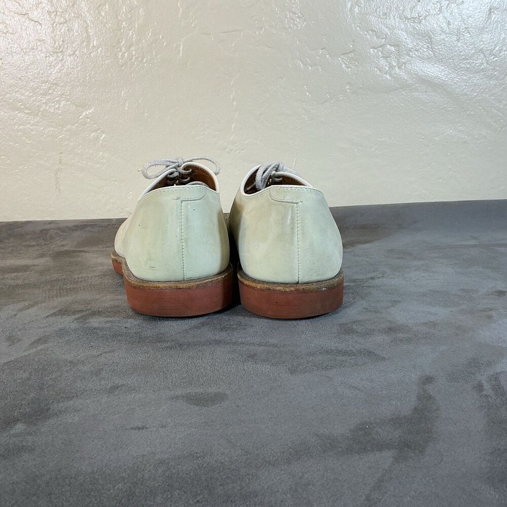 Cole Haan 12 D Buc Creamy Beige Nubuck Vintage Made In USA Shoes Summer Oxford - Picture 6 of 8